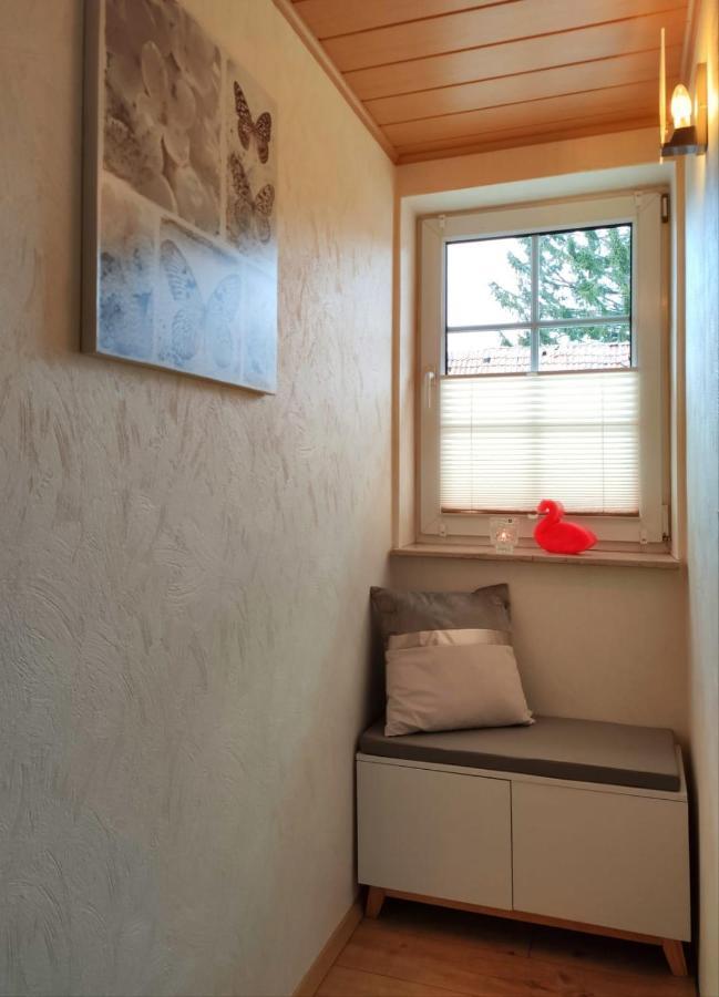 Ferienhaus Blaue Blume Mit 11 Kw Ladestation, Kamin, Terrasse, Eingezaeuntem Garten, Sauna, Wlan, Netflix, 2 Hunde Willkommen! Guntersberge ภายนอก รูปภาพ